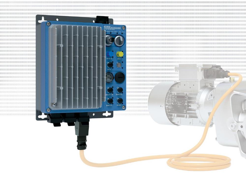 NORDAC Frequenzumrichter mit integrierter ASi-Schnittstelle – ideal für Retrofit und Ersatz