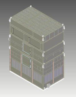 Selbstentleerender Kühlturm für höchste Hygiene und Betriebssicherheit