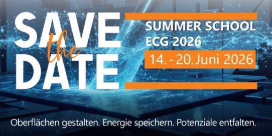 Summer School Elektrochemie und Galvanotechnik 2026