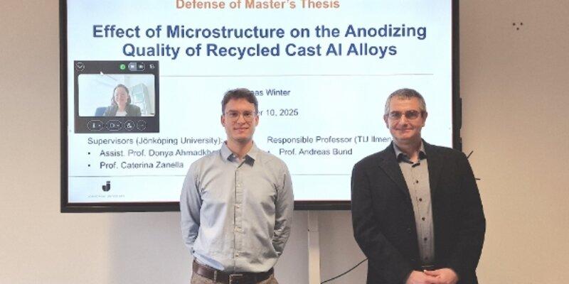 ZVO-Stipendiat verteidigt Masterarbeit