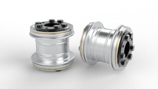 Torsionssteife Metallbalgkupplung KSS für Hochgeschwindigkeits-Prüfstände und Servo-Antriebe