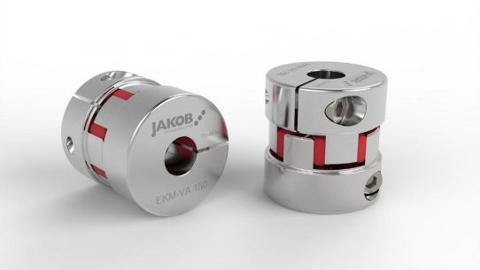 Widerstandsfähige Elastomerkupplung EKM-VA aus Edelstahl für Chemikalienbeständigkeit und Lebensmittelindustrie