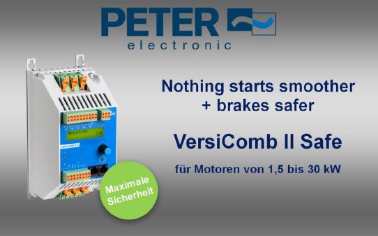 VersiComb II Safe: Die leistungsstarke Motorstart-Bremskombination für anspruchsvolle industrielle Anwendungen