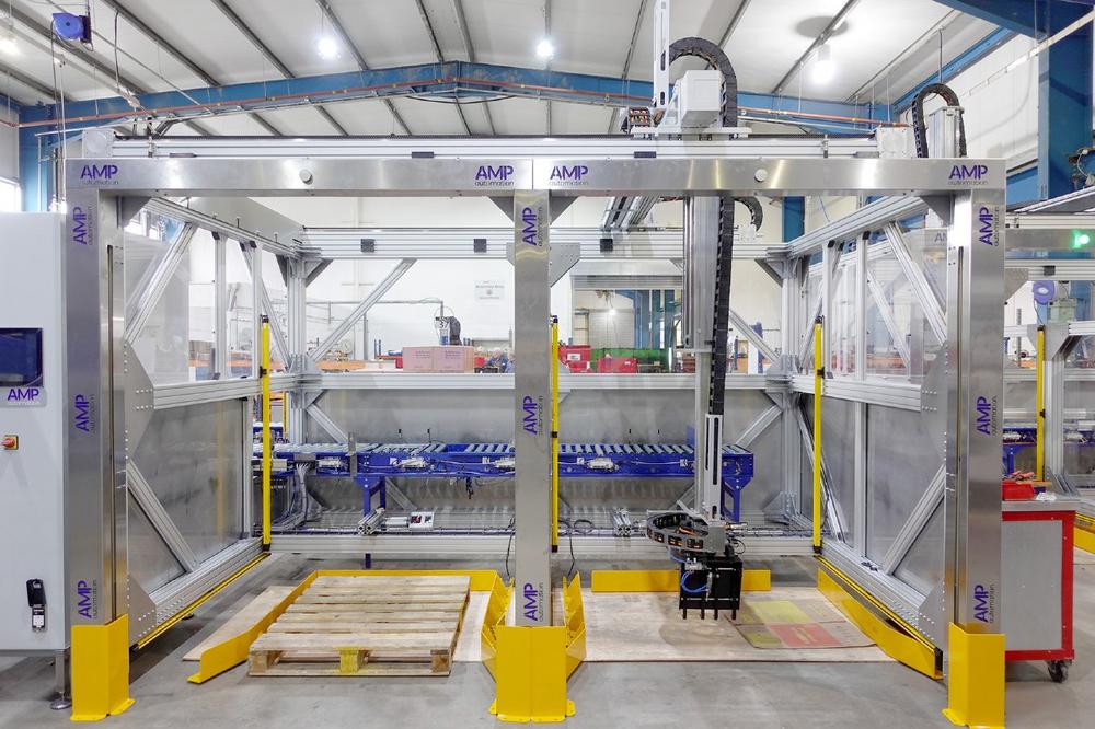 Rollon steigert Effizienz im Palettierprozess