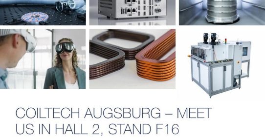 Coiltech Augsburg – Treffen Sie  uns in Halle 2, Stand F16