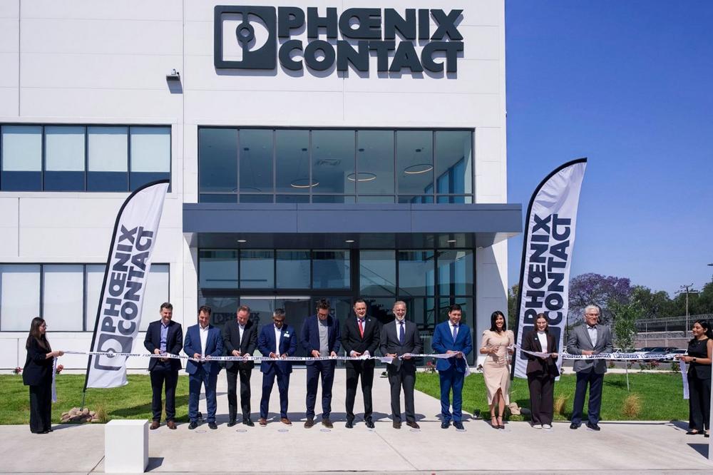 Erster Bauabschnitt des neuen mexikanischen Produktionswerks von Phoenix Contact in Querétaro offiziell eingeweiht