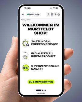 Online shoppen lohnt bei MURTFELDT doppelt. Mindestens.