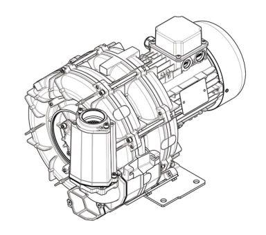 Der neue E04TD Seitenkanalverdichter der FPZ – stabile Gasströmung für die effiziente Fluidisierung von Kohlenstaub