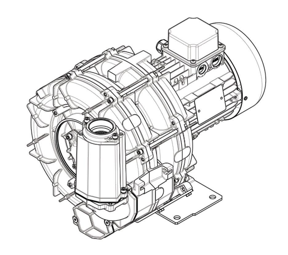 Der neue E04TD Seitenkanalverdichter der FPZ – stabile Gasströmung für die effiziente Fluidisierung von Kohlenstaub