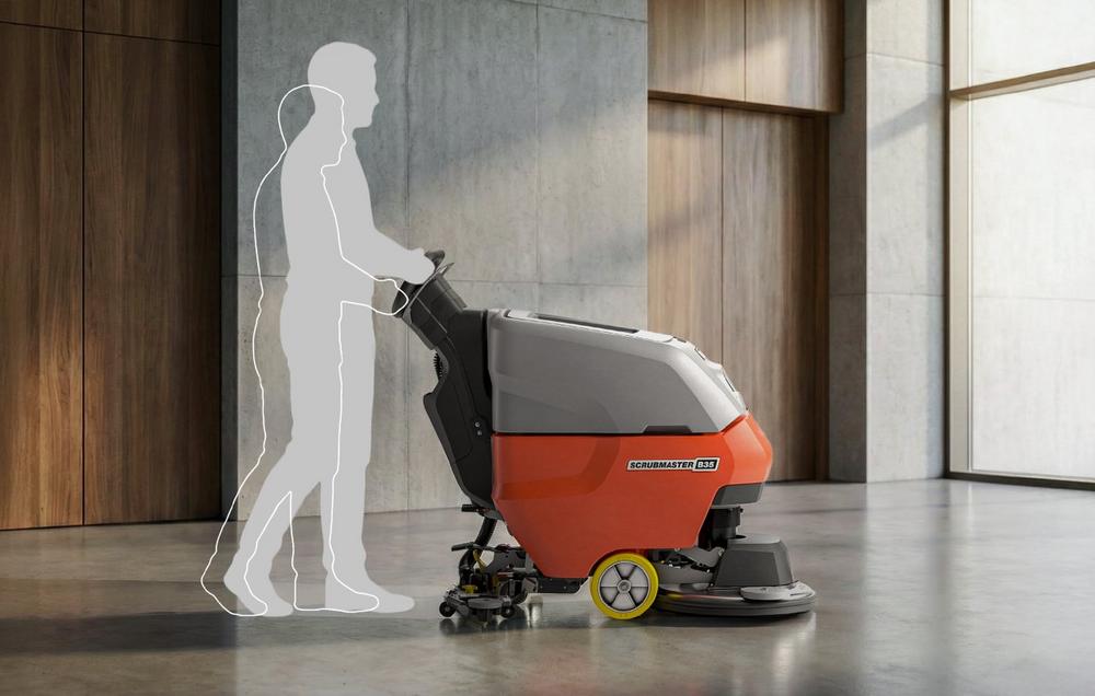 Rückenfreundliche Scheuersaugmaschinen für den professionellen Einsatz