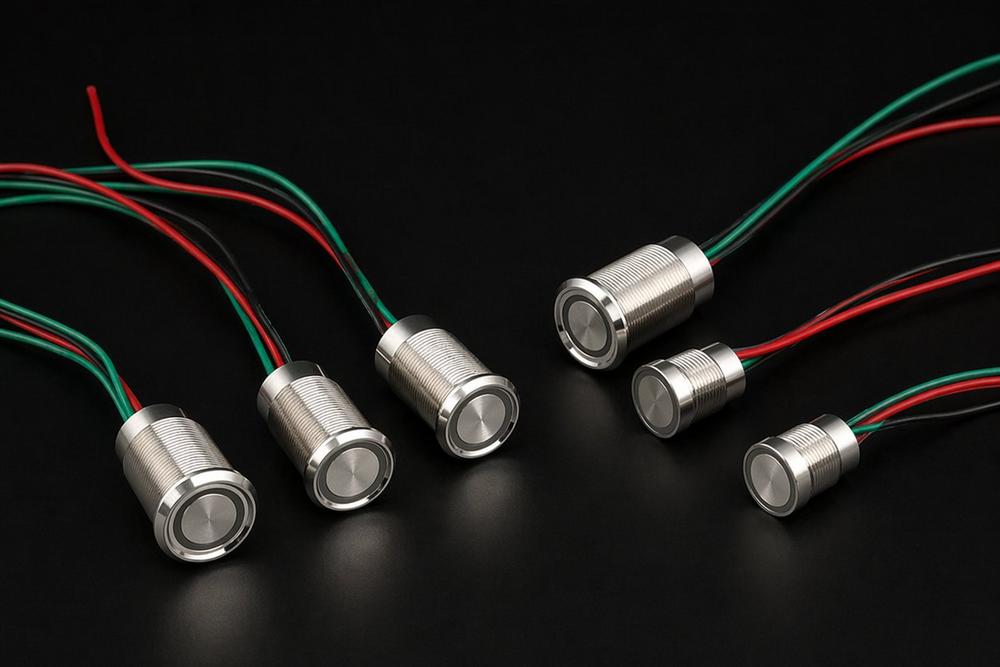 Kapazitive Edelstahltaster IP68 für robuste Industrieanwendungen