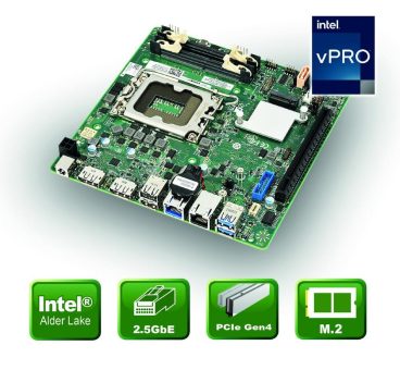 Mini-ITX Board für anspruchsvolle Industrieanwendungen