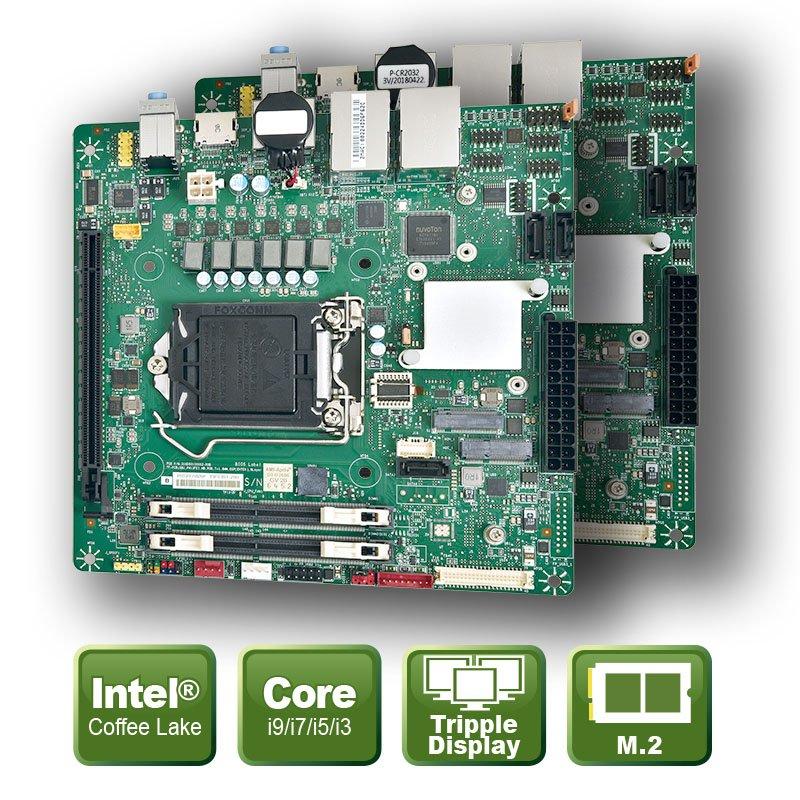 Mini ITX Board für Intel® CoreTM  Prozessoren der 9ten und 8ten Generation