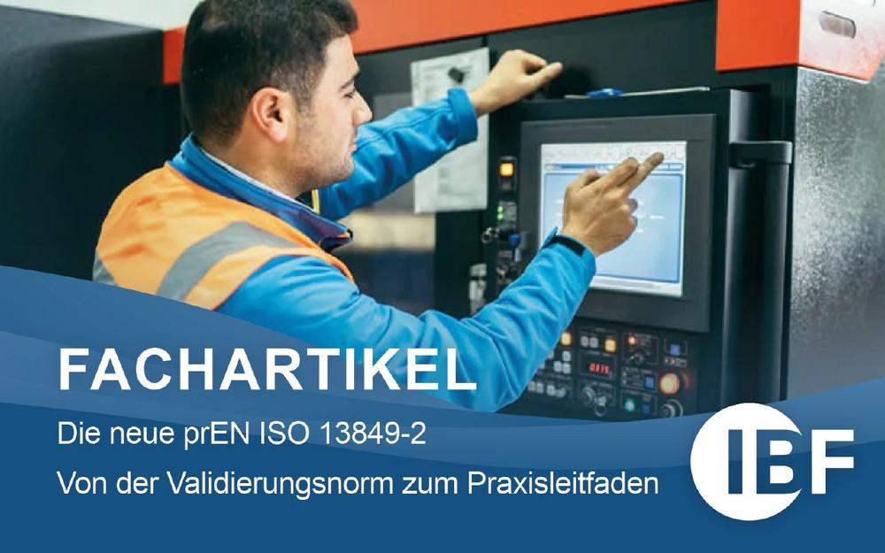 Die neue prEN ISO 13849-2
