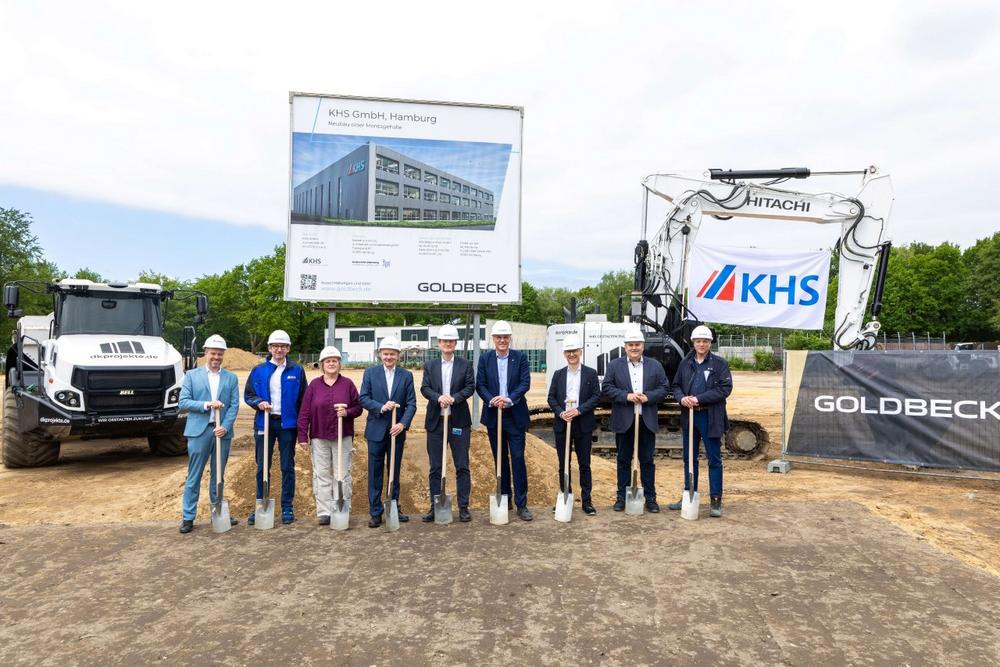Dank starkem Wachstum: KHS-Barrieretechnologie  bekommt eigene Halle in Hamburg