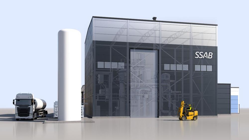 SSAB beauftragt SMS group mit dem Bau einer Gasverdüsungsanlage zur Metallpulverproduktion für die additive Fertigung