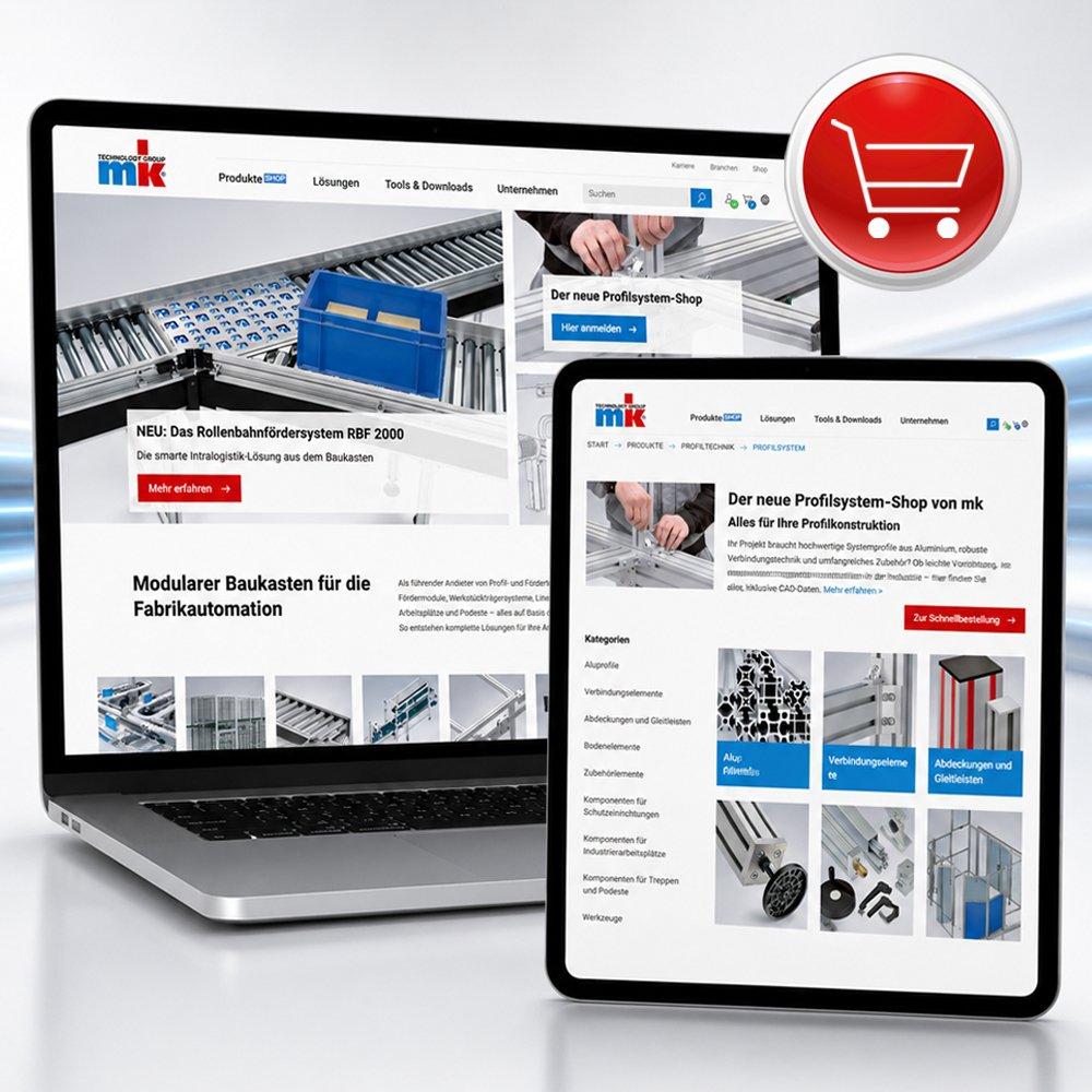 Neue Website. Neuer Shop.