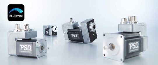 48 Volt-Technologie: PSD mit IO-Link und IE-Kommunikation jetzt mit mehr Leistung