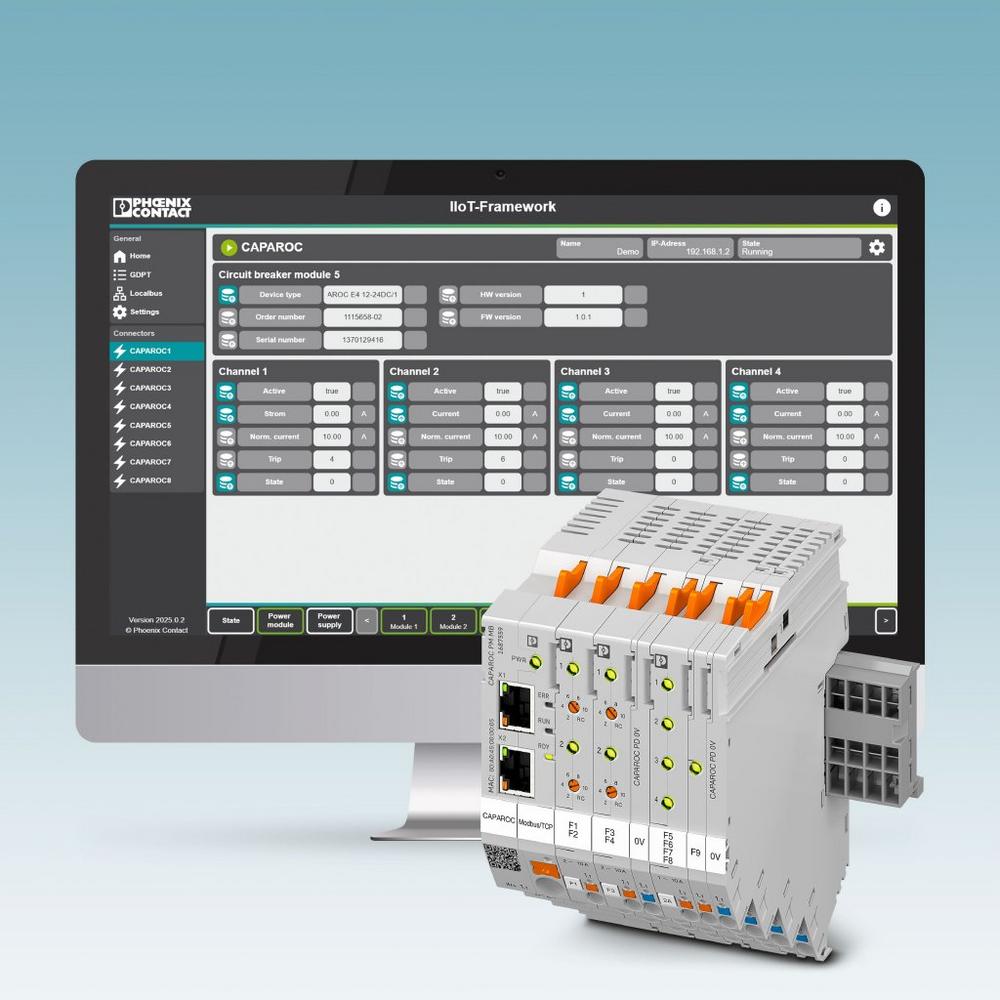 IIoT-Framework Caparoc verbindet Geräteschutz und digitale Transparenz