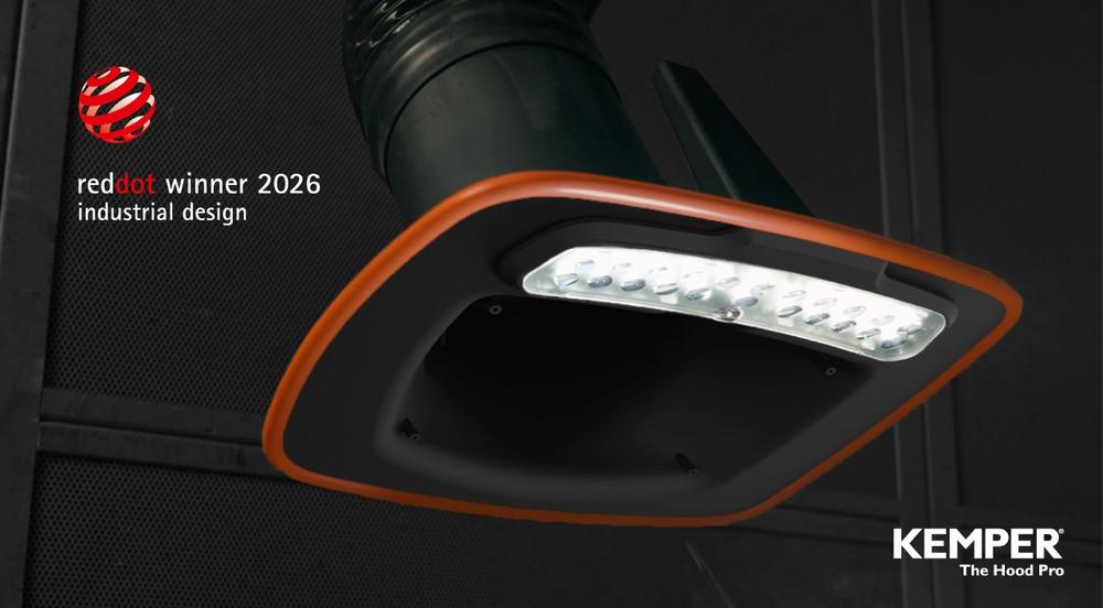 Im Rampenlicht: „The Hood Pro“ von KEMPER gewinnt den Red Dot Design Award 2026