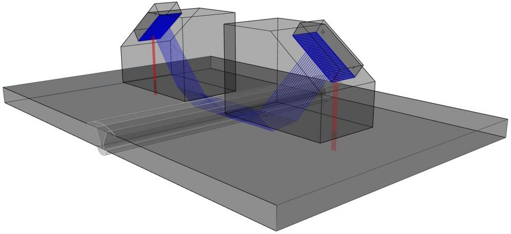 Machbarkeitsstudie zeigt: Phased-Array-Ultraschallverfahren können klassische Röntgenprüfung ersetzen