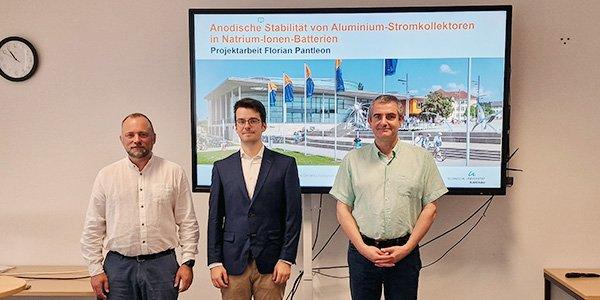Erfolgreiche Verteidigung der Masterarbeit