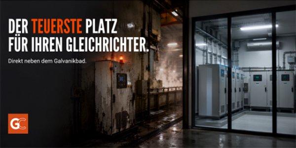 Galvanoclean informiert: Der teuerste Platz für Ihren Gleichrichter …