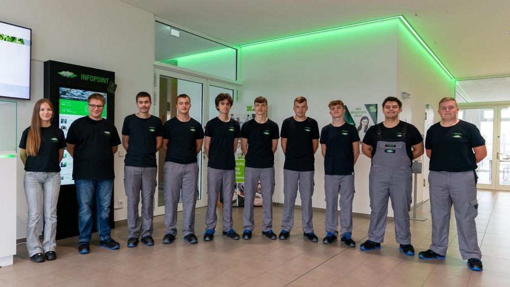 BITZER begrüßt elf neue Auszubildende in Schkeuditz