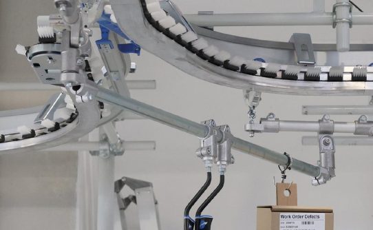 RK Rose+Krieger: Trolleykonstruktion für Hängeförderer
