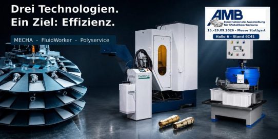 MAW präsentiert auf der AMB 2026 drei Technologien für mehr Effizienz in der Fertigung