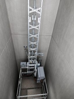 GEDA SHAFT LIFT sorgt für flexiblen Personen- und Materialtransport  in Roskilde