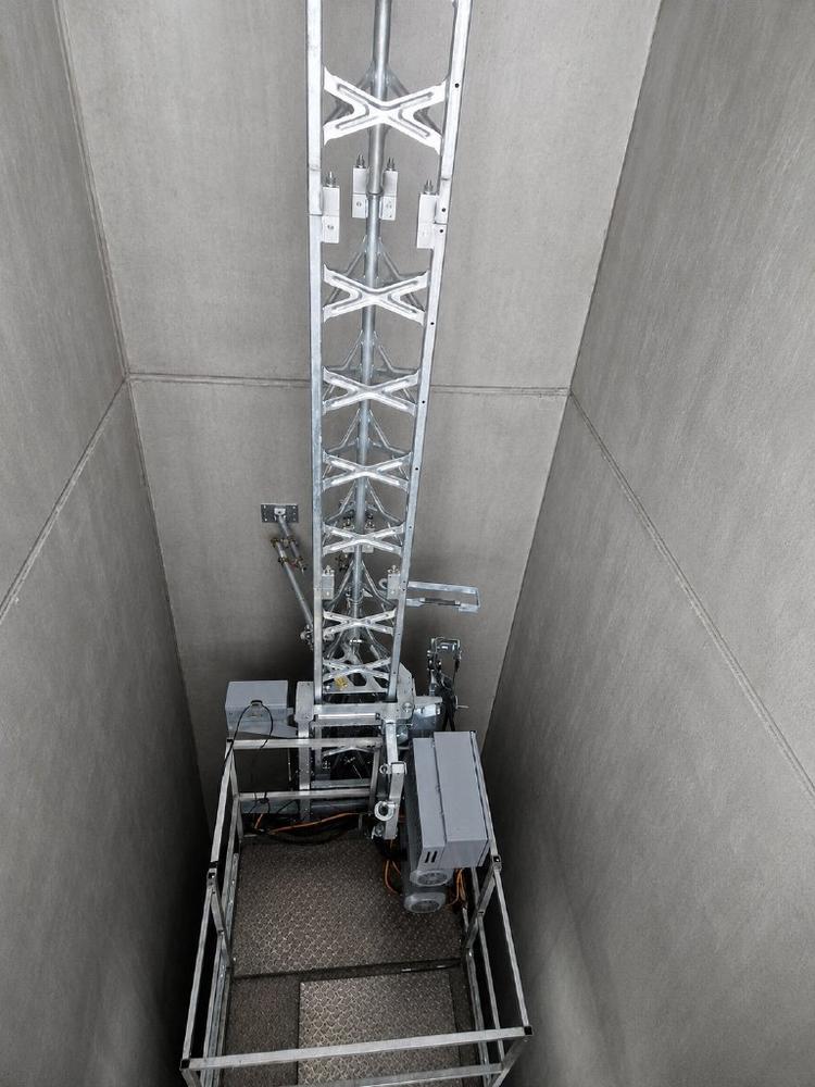 GEDA SHAFT LIFT sorgt für flexiblen Personen- und Materialtransport  in Roskilde