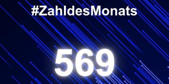 #ZahldesMonats: 569