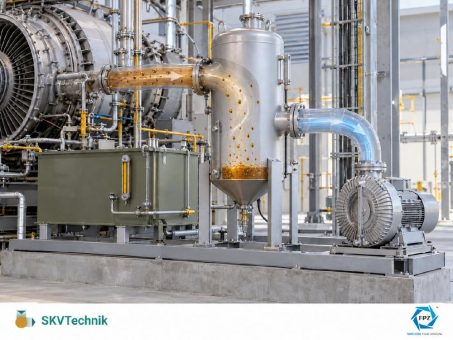 Ölnebelabscheidung an Turbinen: Unterdruck am tatsächlichen Betriebspunkt auslegen