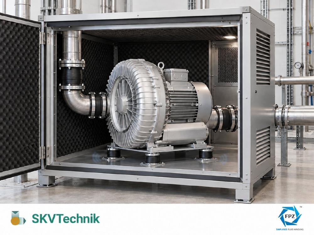 Schallschutzkabinen begrenzen die Übertragung mechanischer Schwingungen